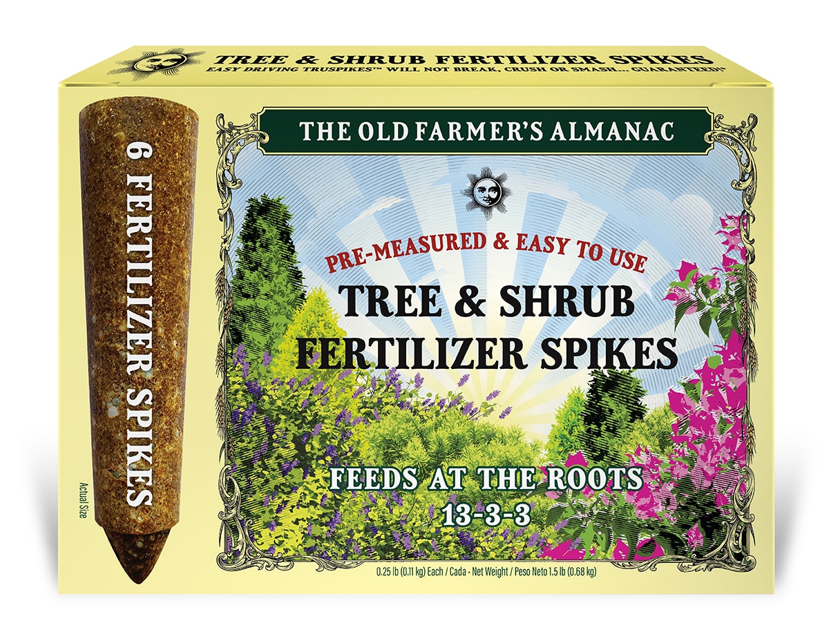 The Old Farmer's Almanac Tree Shrub Fertilizer Spikes